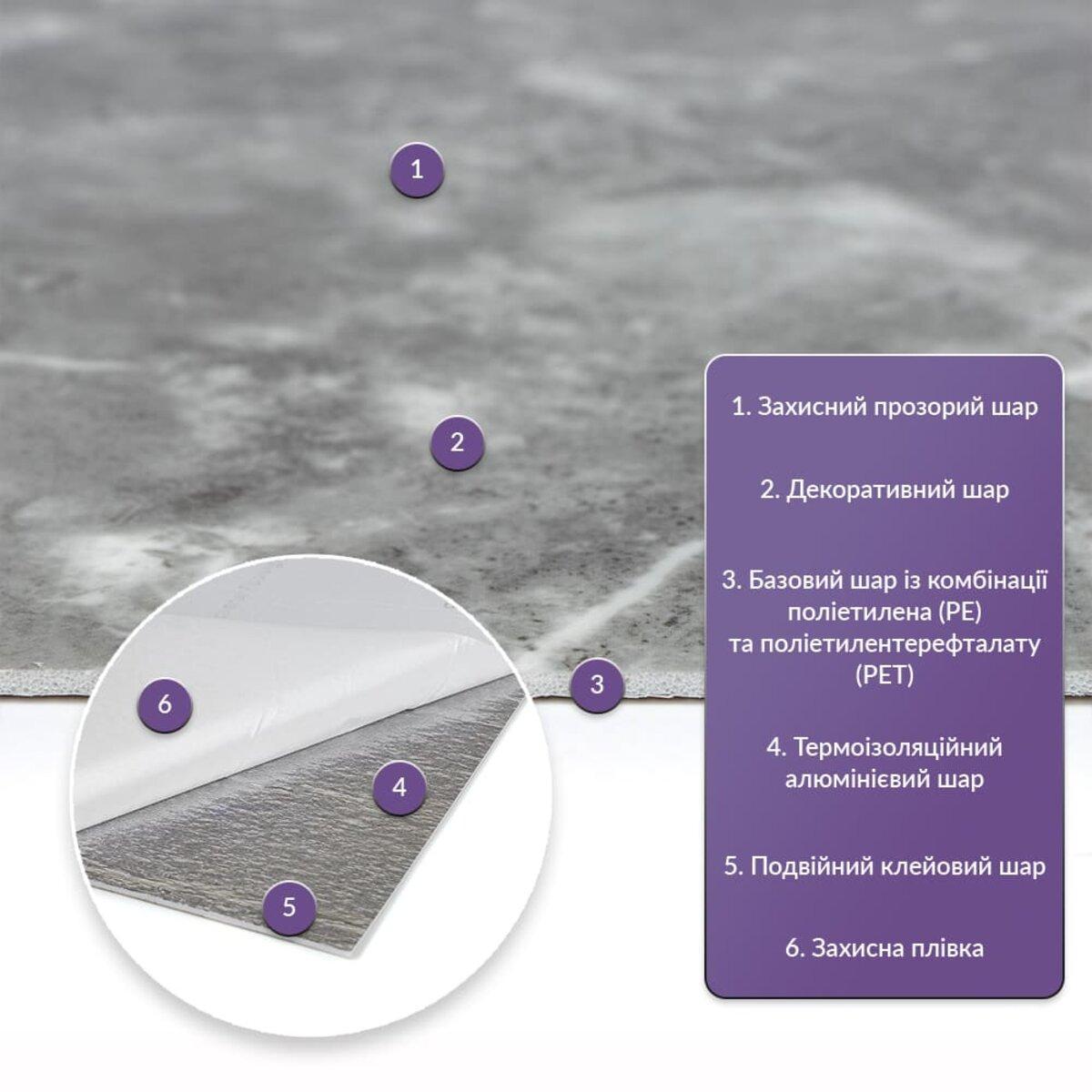 Плитка стінова самоклеюча 600х300х2 мм (SW-00002338) - фото 2 Плитка стінова самоклеюча 600х300х2 мм (SW-00002338) - фото 2