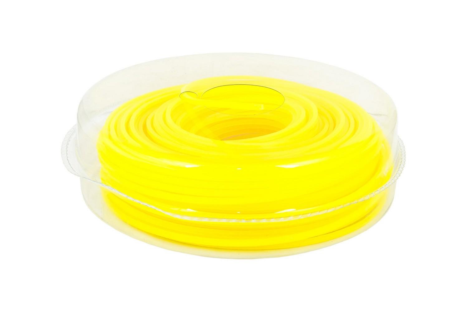 Волосінь для тримера MasterTool квадратна 2,70 мм х 64 м (19-1413)