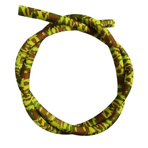 Шланг для кальяну Amy Soft Camouflage силіконовий камуфляж Yellow/Green (1372017997)