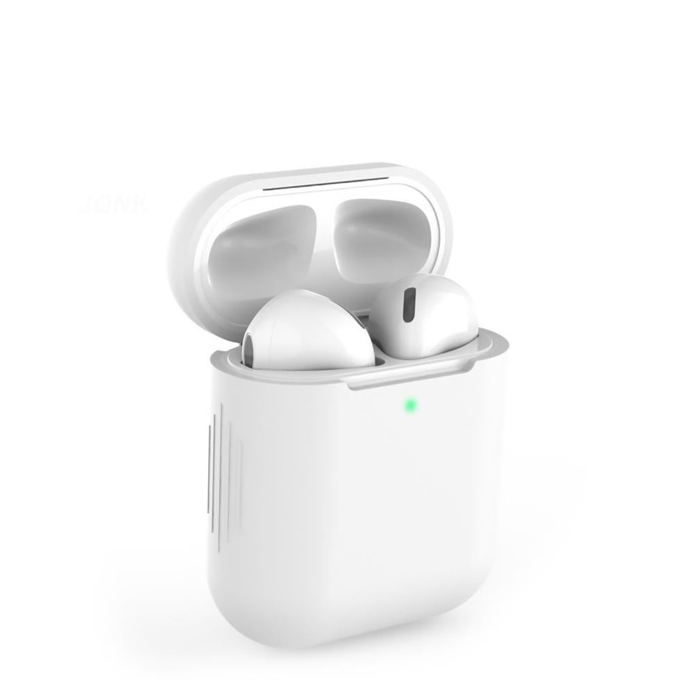 Футляр для наушников Airpods 1/2 Белый (1010164-White)