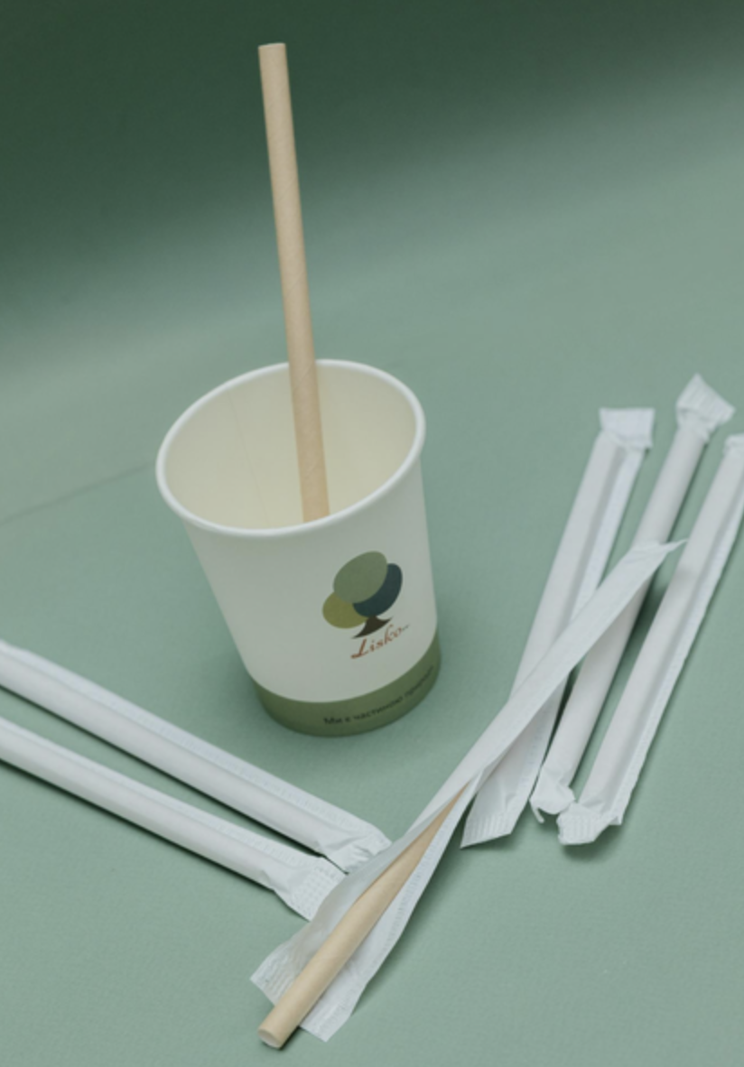 Трубочки бумажные крафт в индивидуальной упаковке 8х150 мм 100 шт/уп. - фото 4 Трубочки бумажные крафт в индивидуальной упаковке 8х150 мм 100 шт/уп. - фото 4