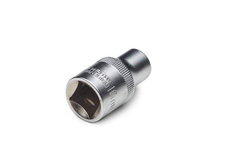 Насадка шестигранная Сила CrV 1/2 10 мм (28033)