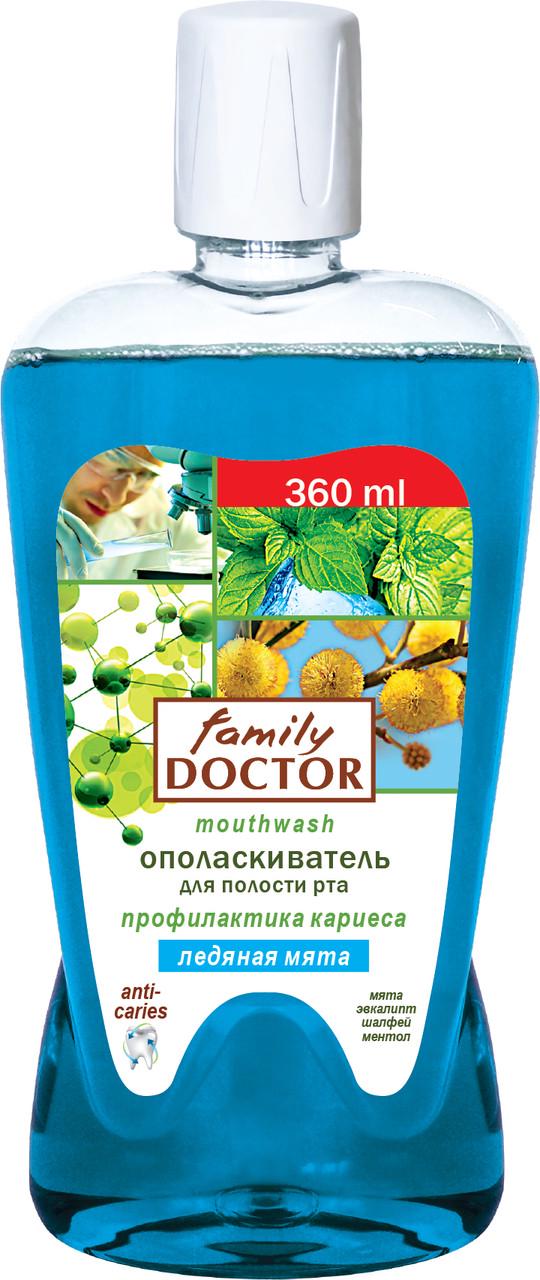 Ополіскувач для ротової порожнини Family Doctor Крижана м'ята 700 мл (4823080001585)