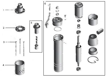 Насос свердловинний шнековий VOLKS pumpe 2QGD 1-48-0,25 кВт 2" з з кабелем 15 м (11614) - фото 5