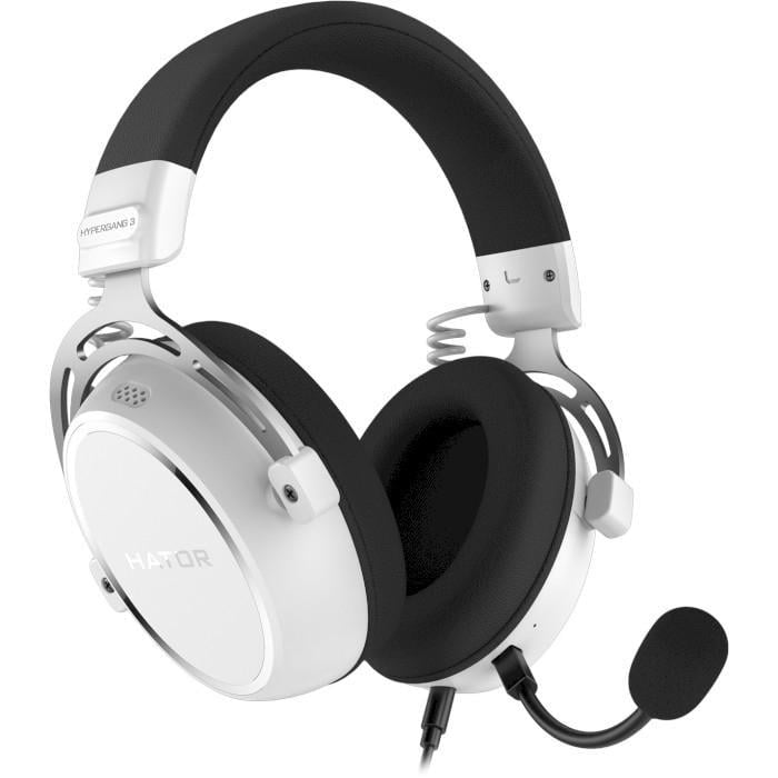 Наушники игровые Hator Hypergang 3 mini-jack 3,5 мм White (ESH06)