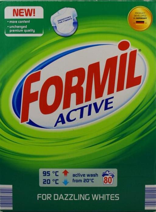 Стиральный порошок Formil Active 80 стирок 5,2 кг