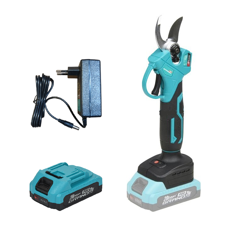 Секатор аккумуляторный Grand CA-20BL-base АКБ 2 А/ч / ЗУ