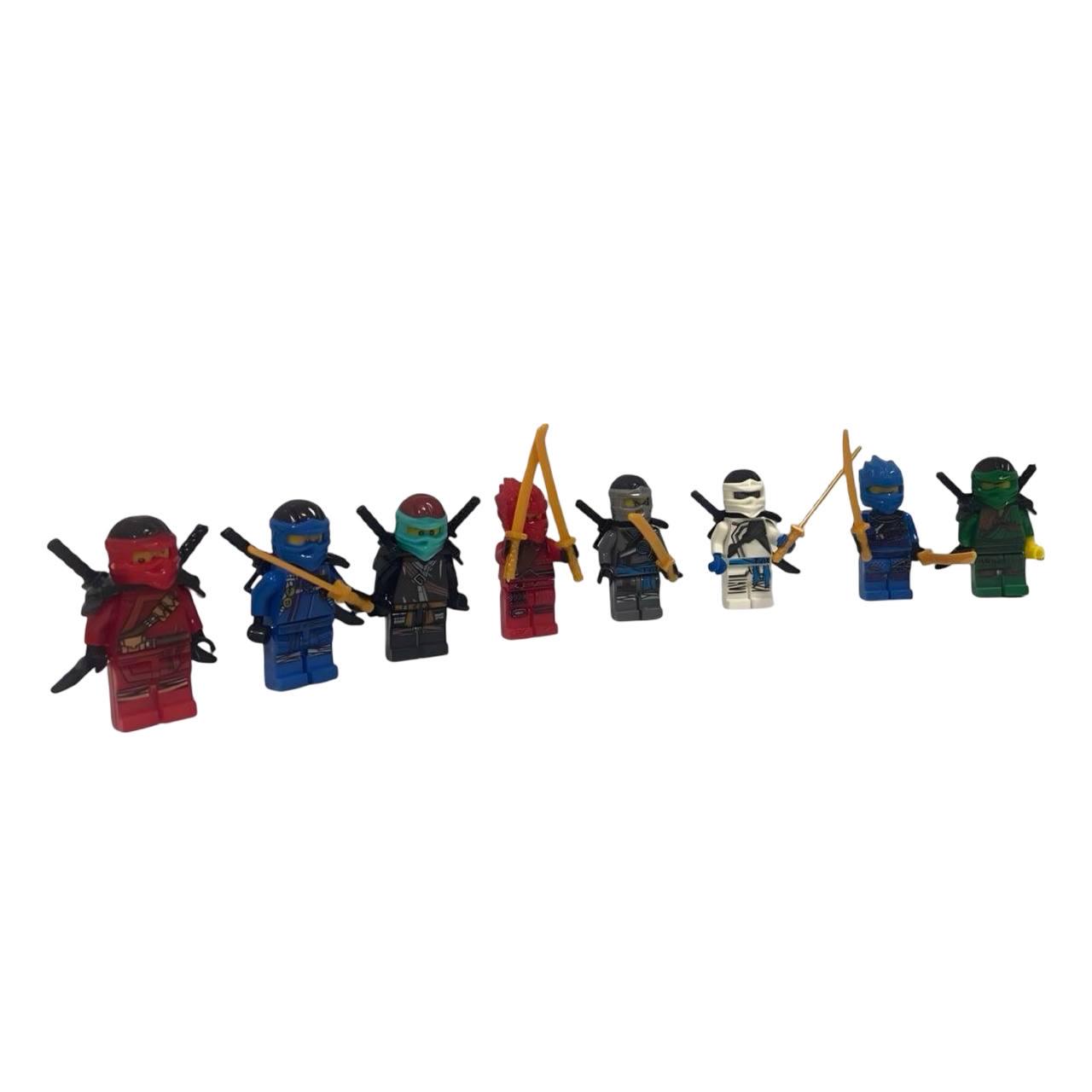 Набор игровых фигурок Ninjago 8 шт. с оружием (33601)