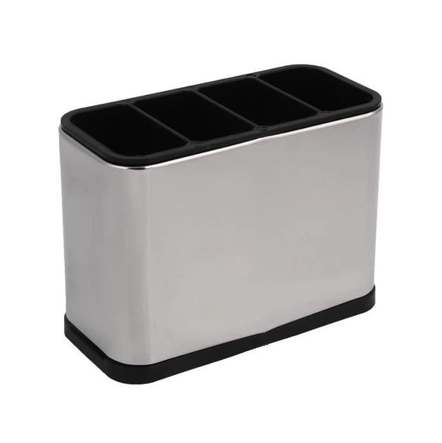 Органайзеры кухонные Good Idea для столовых приборов металлический 4 отсека матовый 20,2х8,4х13,5 см Серый (44383709u) Органайзеры кухонные Good Idea для столовых приборов металлический 4 отсека матовый 20,2х8,4х13,5 см Серый (44383709u)
