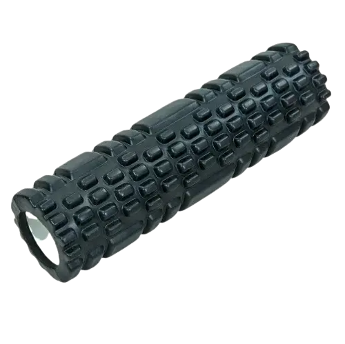 Йога-ролер Grid Combi Yoga Roller 8х30 см Чорний - фото 1