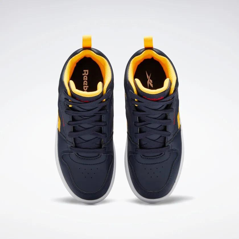 Кроссовки Reebok Kids Royal Prime Mid 2 р. 2,5/33 22,5 см Vector Navy/Solar Gold (13524100) - фото 3 Кроссовки Reebok Kids Royal Prime Mid 2 р. 2,5/33 22,5 см Vector Navy/Solar Gold (13524100) - фото 3