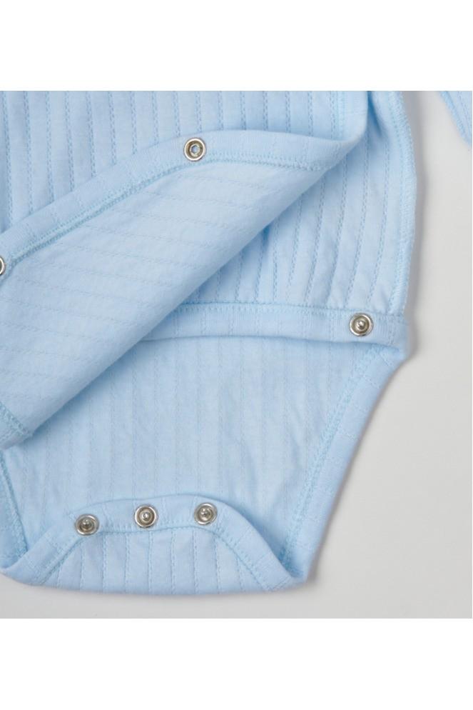 Боди KRAKO 56-62 см ажур Голубой (77317) - фото 2