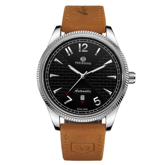 Годинник наручний чоловічий Forsining Cowboy Silver (1647)