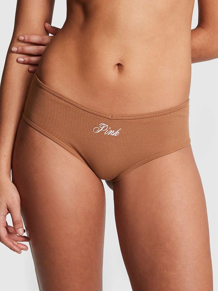 Трусики женские Victoria's Secret Cotton Cheekster Panty L Мокко (2088559927)