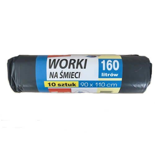 Пакети для сміття Worki 160 л/10 шт. 10 упаковок (3736)