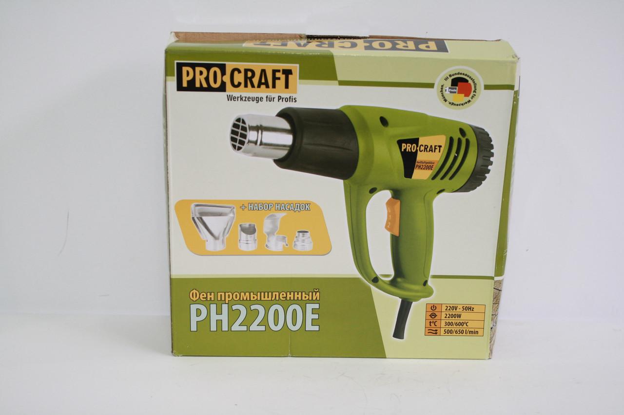 Фен строительный ProCraft PH-2200E (27140856) - фото 3