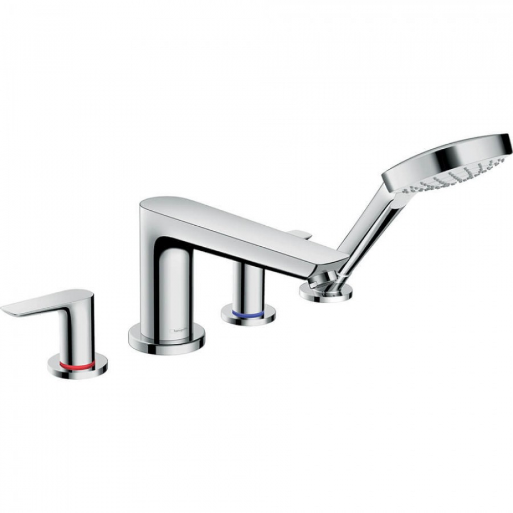 Змішувач на борт ванни Hansgrohe Talis E 71748000 на чотири отвори Хром (114935)