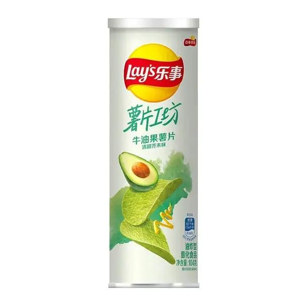 Чипсы Lays Avocado Sweet mustard Flavor Potato Chips 104 г (345675323)