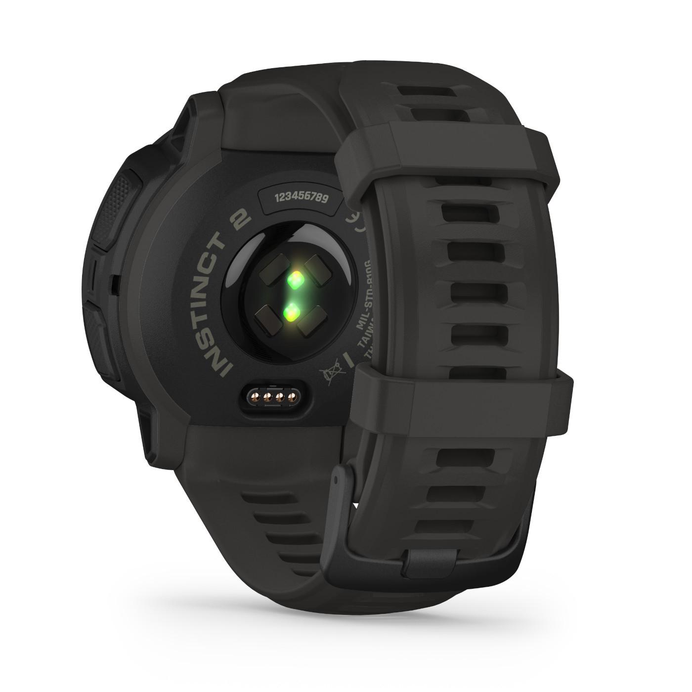 Смарт-годинник Garmin Instinct 2 Solar (010-02627-00/10) Graphite - фото 3