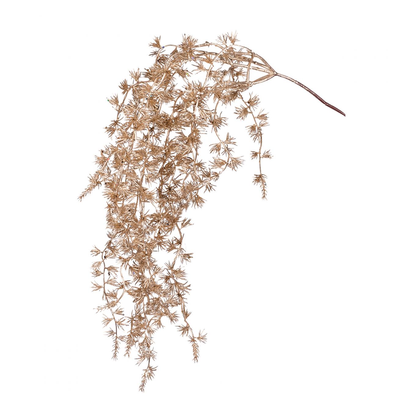 Ветка декоративная Yes! Fun 70 см глиттер Золото (09738892)