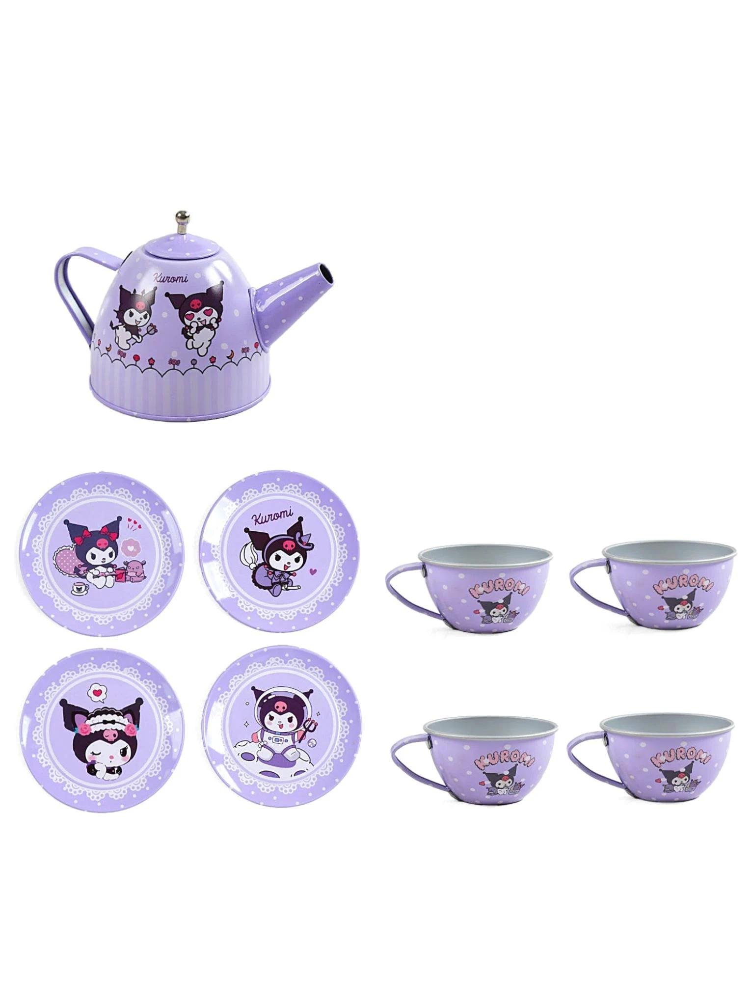 Іграшковий металевий посуд 7675-1С Куромі 14 предметів (5295)