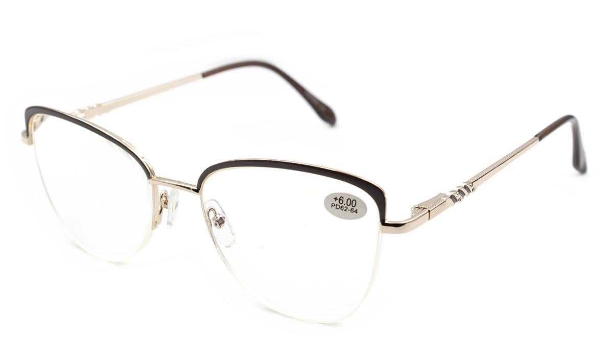 Окуляри для зору в металевій оправі Verse 321152S-C1 Blueblocker +1,50