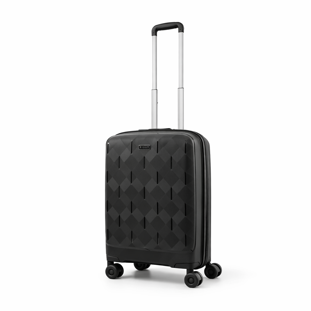 Чемодан имел Worldline полипропилен S 55х38х23 + 3 см 44 л 3,0 кг Черный (295)