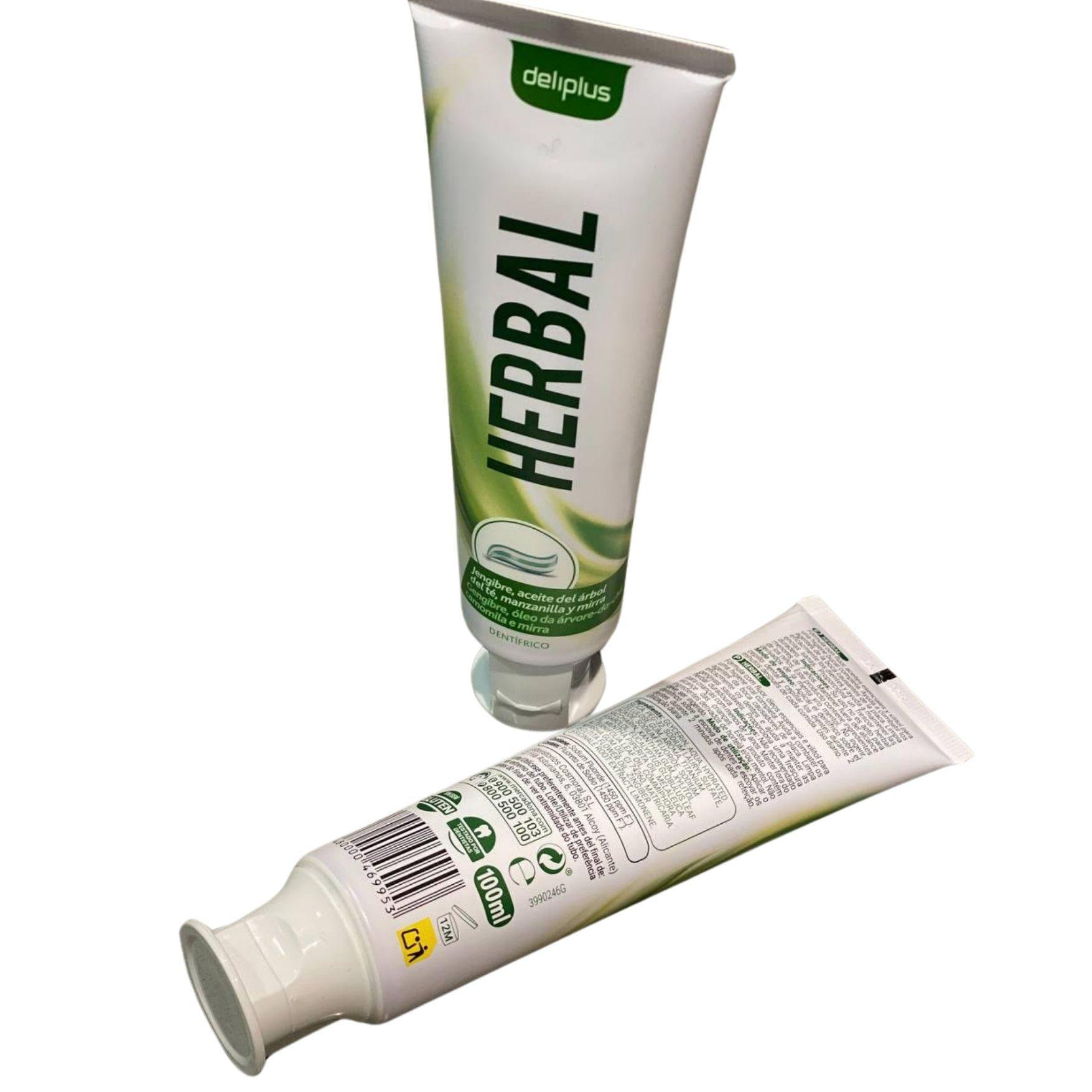 Зубная паста Deliplus 2в1 гелеобразная 100 мл