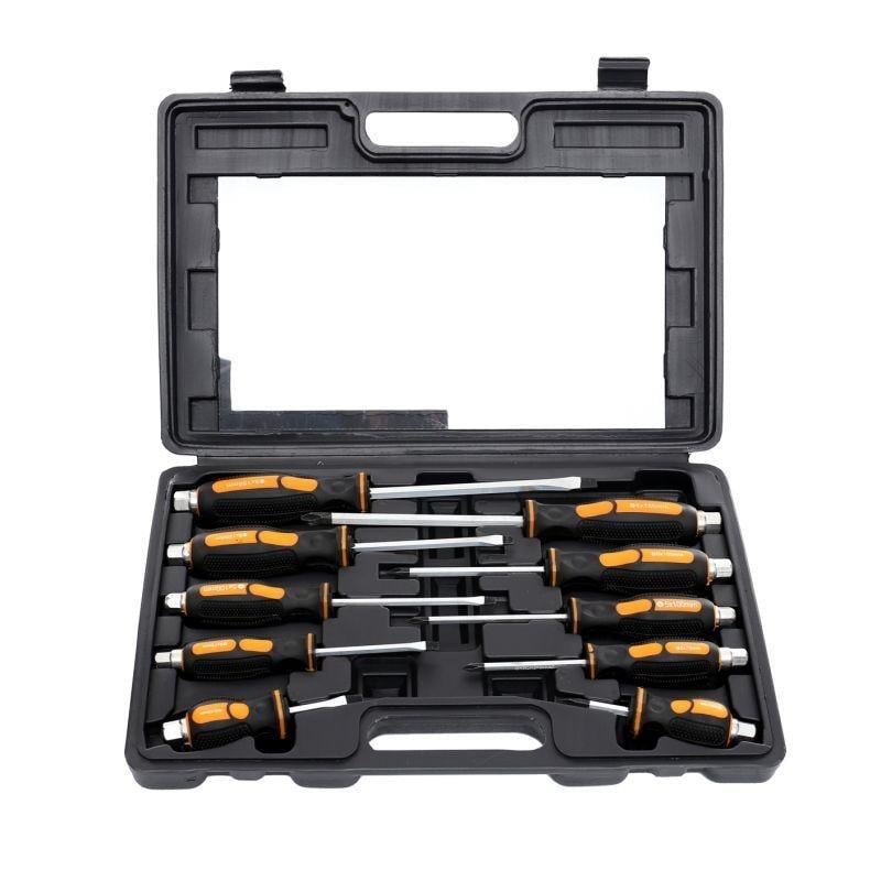 Набір викруток Kraft&Dele KD10283 10 шт. у кейсі