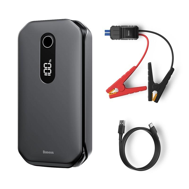 Пристрій пусковий Baseus Super Energy Pro Car 1000 A/12000 mAh/1 USB/1Type-C/3A (CRJS03-01) - фото 1