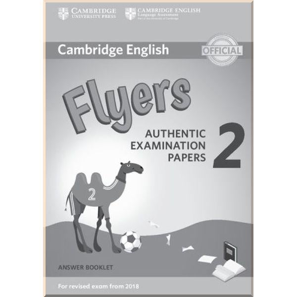 Книга Cambridge University Press "Cambridge English Flyers 2 for Revised Exam from 2018 Answer Booklet" (ISBN:9781316636282)