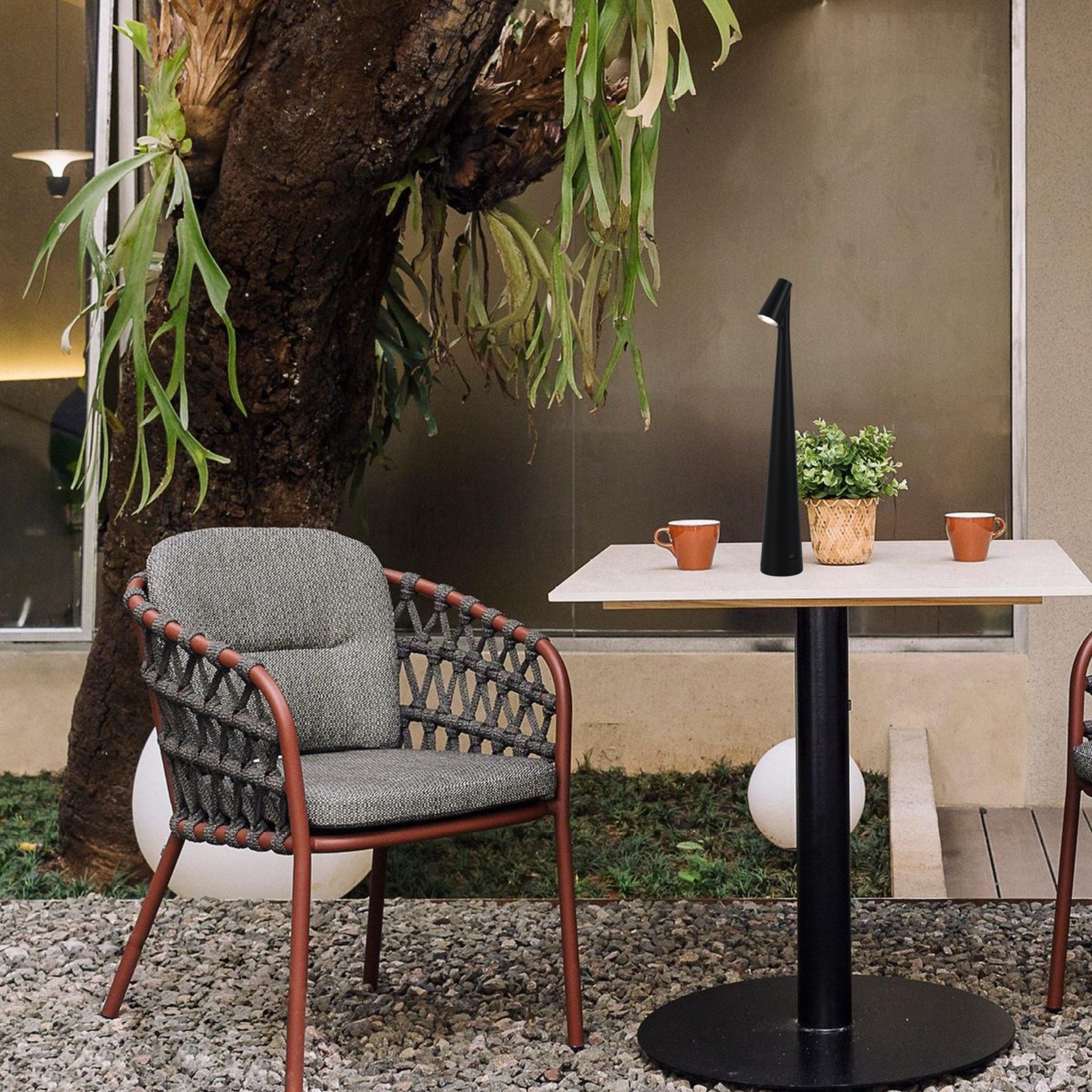 Настільна лампа для бара/кафе/ресторана Чорний (795-LTA33 BLACK) - фото 2