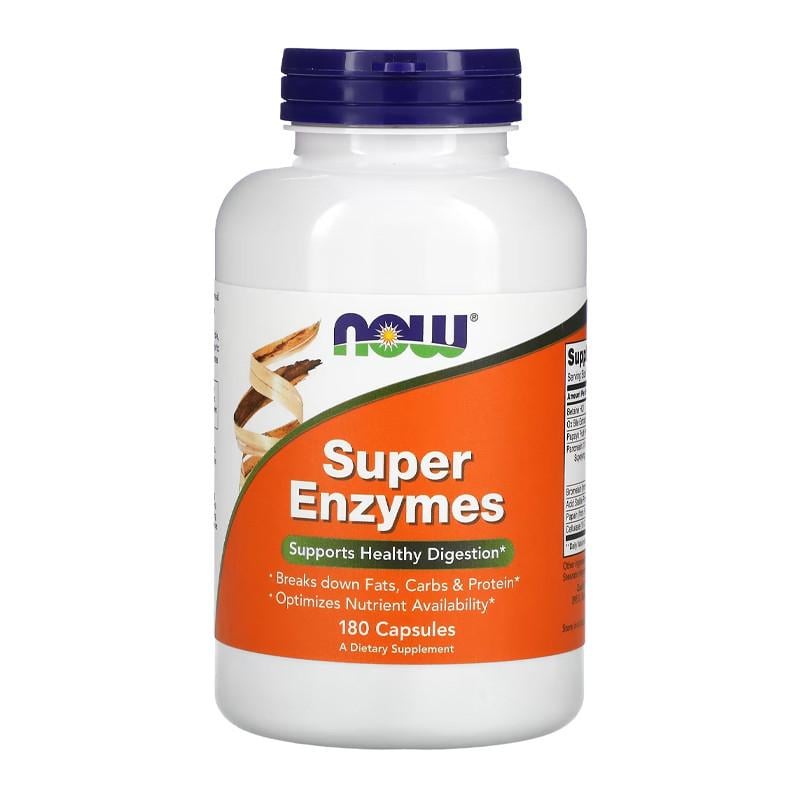 Ензими NOW Super Enzymes 180 капс. (07804-01)