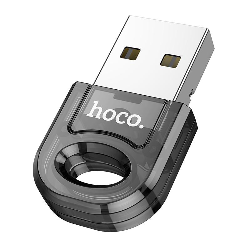 Адаптер Bluetooth Hoco UA28 USB Transparent Black (00000069097_1) - фото 4