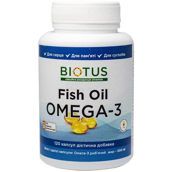 Омега 3 Biotus Omega 3 Fish Oil 120 Caps (BIO-530029)