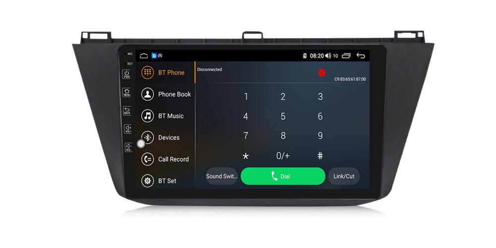 Автомагнитола штатная Torssen F10332 для VW Tiguan 2017- г. 4G Carplay 3/32 GB 10" (21210577)