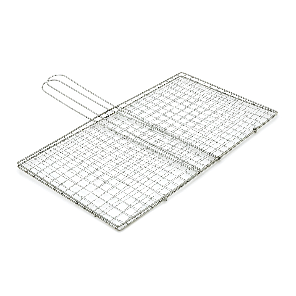 Решітка для гриля нержавіюча сталь/ручка 13 см/33,5x18,5см (26840155)