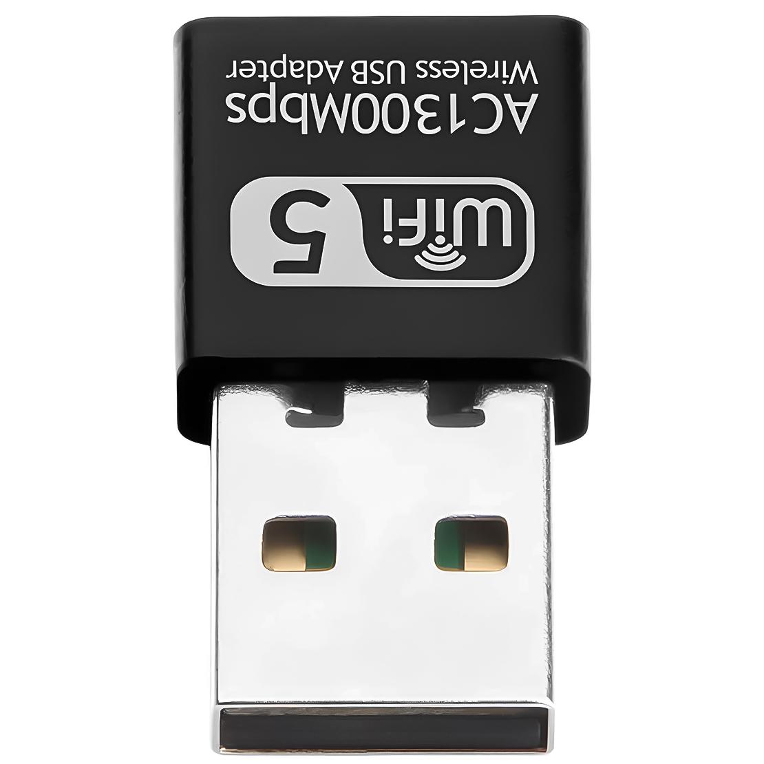Адаптер мережевий Addap UWA-06 USB Wifi дводіапазонний 2,4 ГГц/5 ГГц 1300 Мбіт/с - фото 15 Адаптер мережевий Addap UWA-06 USB Wifi дводіапазонний 2,4 ГГц/5 ГГц 1300 Мбіт/с - фото 15