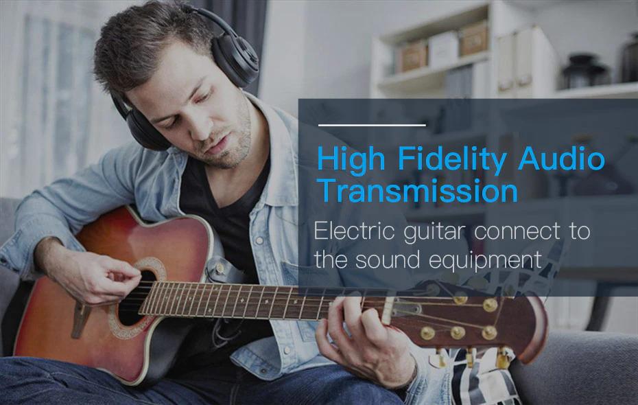 Кабель Vention 6.5 мм Jack-6.5 мм Jack HiFi стерео 6.35 мм AUX TS 10 м Чорний (BAABL) - фото 6 Кабель Vention 6.5 мм Jack-6.5 мм Jack HiFi стерео 6.35 мм AUX TS 10 м Чорний (BAABL) - фото 6