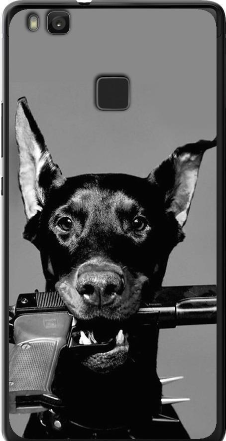 Чехол на Huawei P9 Lite Доберман (2745u-298-42517)