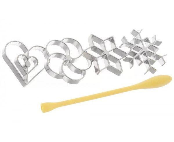 Набор формочек для вафельного/печенья Tescoma Delicia 4 шт.