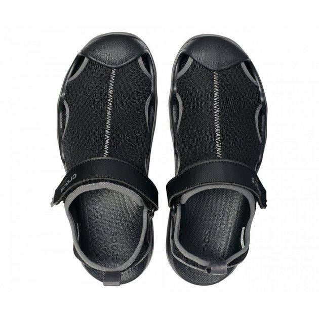 Сандали Crocs Swiftwater Mesh Deck р. M9/EUR 42-43 Black (8709709) - фото 2