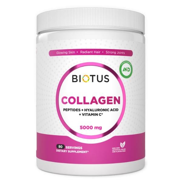 Коллаген Biotus Marine Sourced Collagen Peptid + Hyaluronic Acid + Vitamin C 400 г 80 порций (000026059) Коллаген Biotus Marine Sourced Collagen Peptid + Hyaluronic Acid + Vitamin C 400 г 80 порций (000026059)