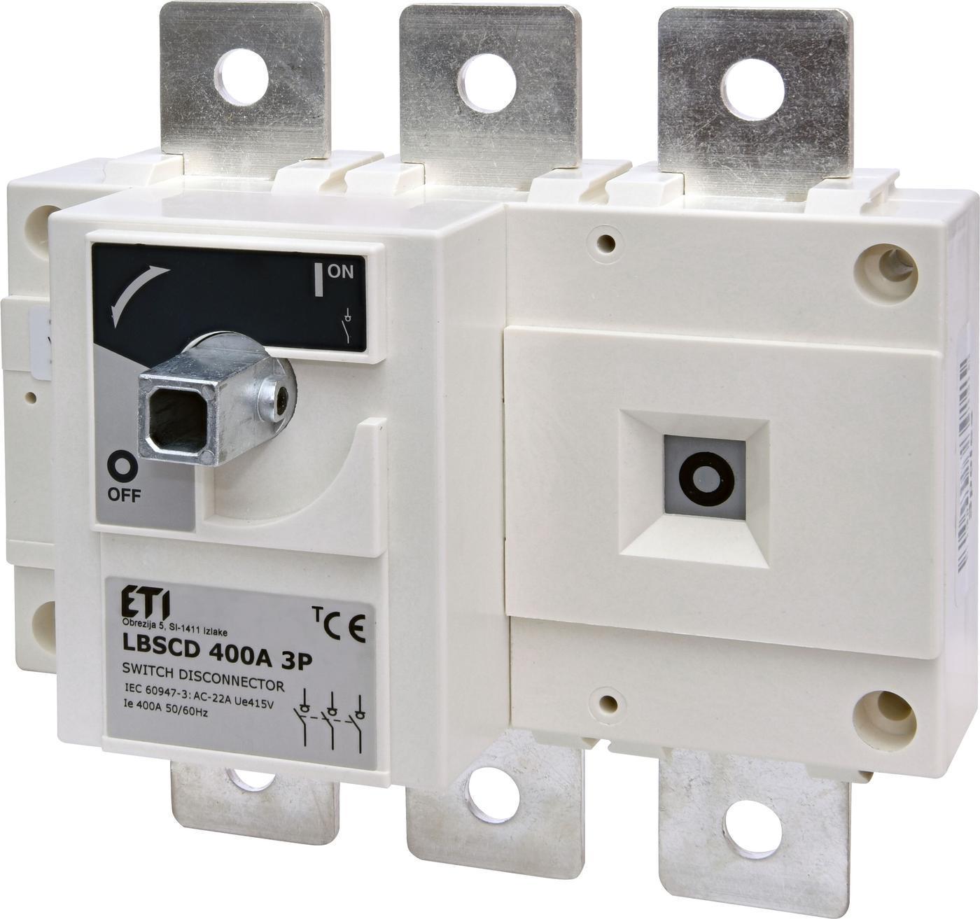 Выключатель нагрузки ETI LBSCD 3P 400 "1-0" 400А (4661914)