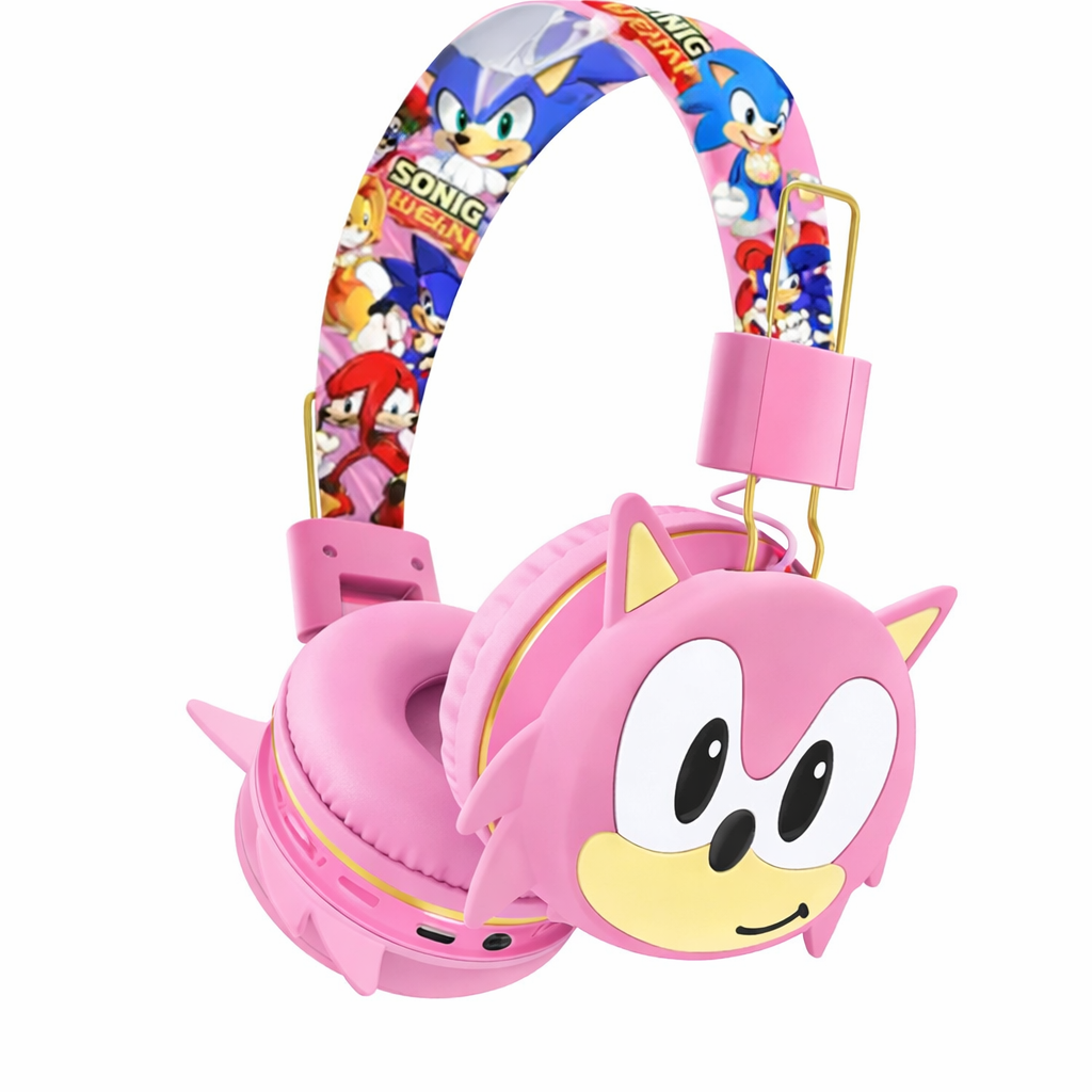 Навушники дитячі Сонік Рожевий (son2)
