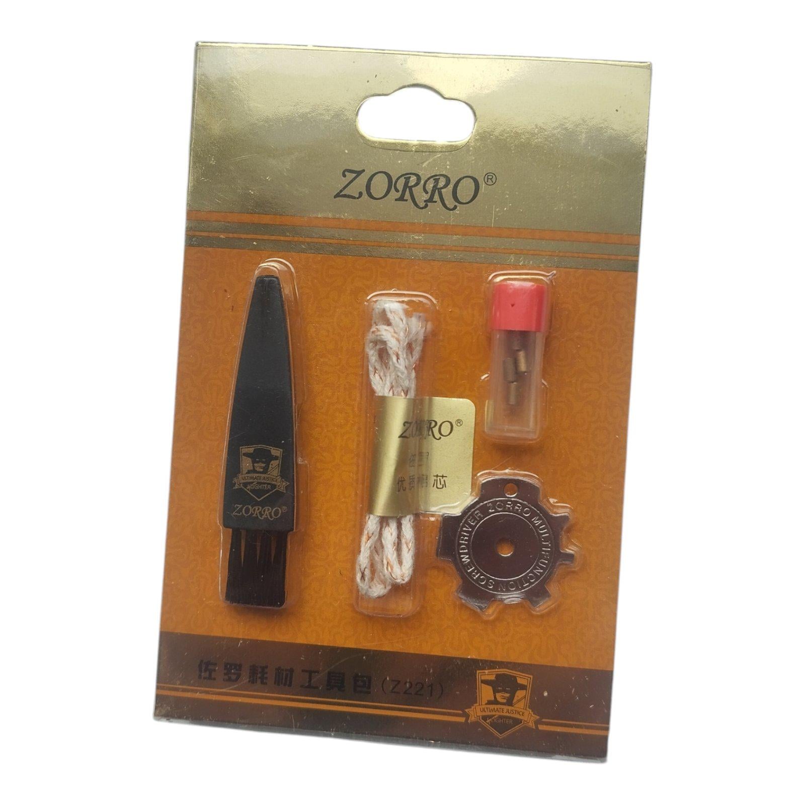 Комплект для зажигалок бензиновых Zorro Lighter Tool Kit HL-7701 (33480372) Комплект для зажигалок бензиновых Zorro Lighter Tool Kit HL-7701 (33480372)