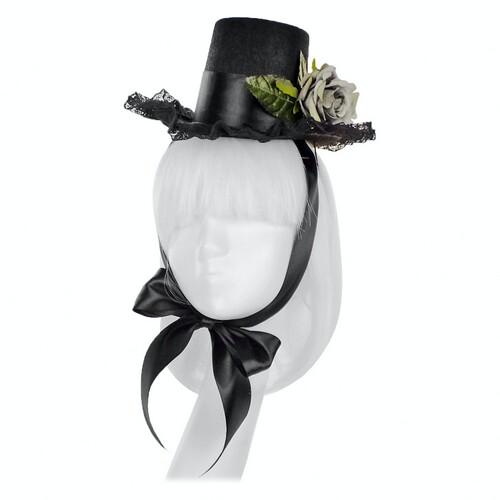 Капелюшок Готична Лоліта Seta Decor 19-855GY