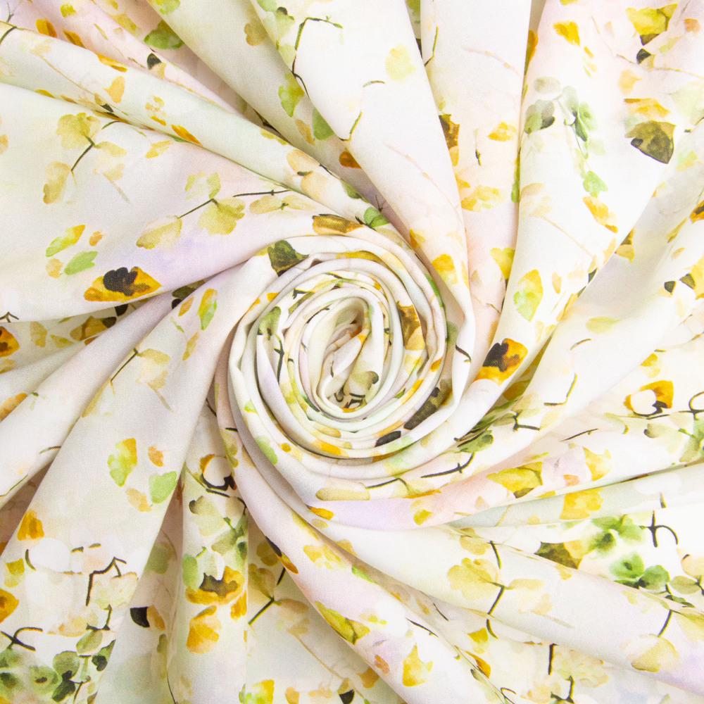 Ткань платяная штапель вискоза Май 90 г/м2 145 см Салат (26588)