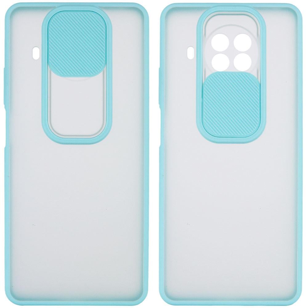 Чехол Camshield mate TPU со шторкой для Xiaomi Mi 10T Lite Бирюзовый (108163963)