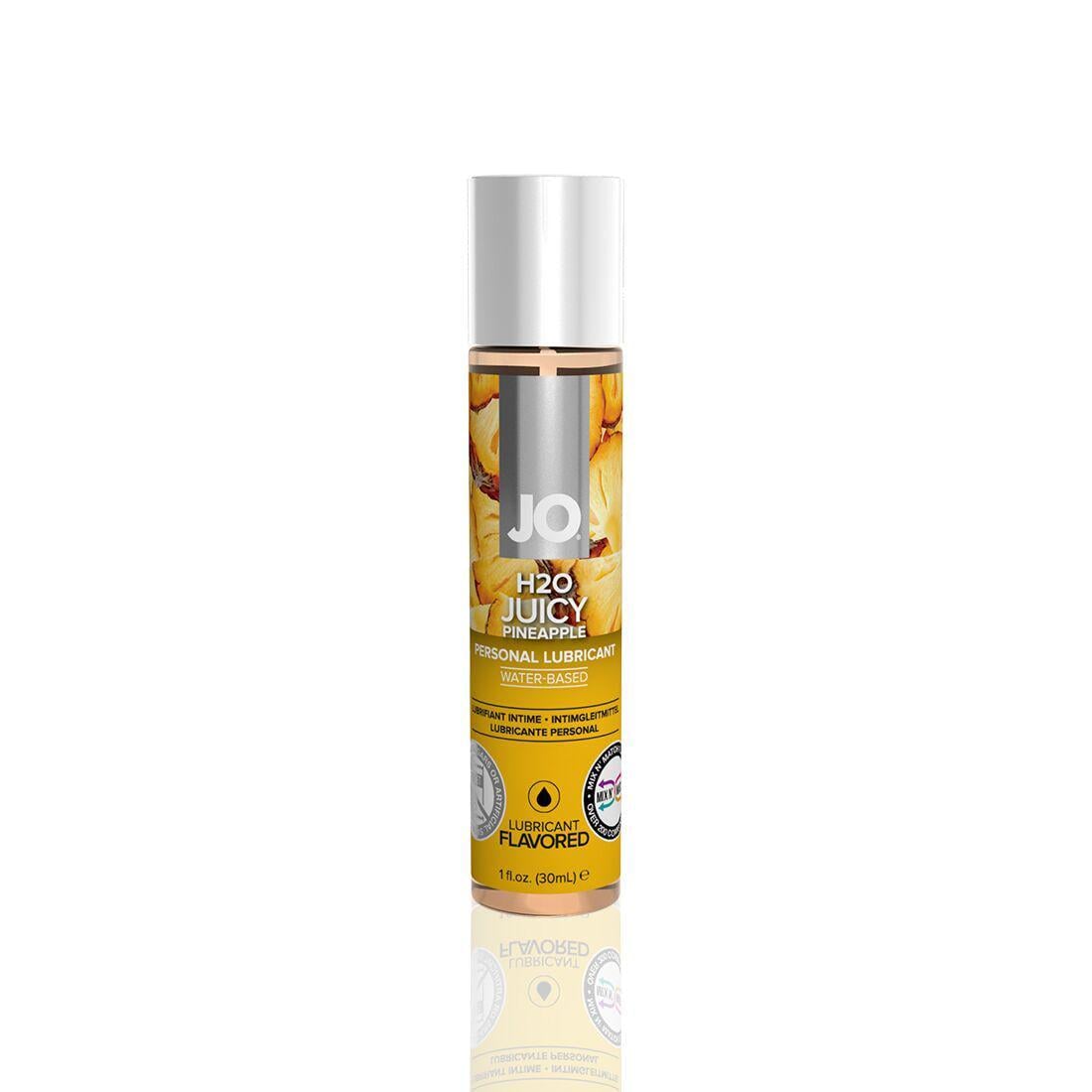Змазка на водній основі JO H2O Juicy Pineapple без цукру рослинний гліцерин 30 мл (BL1473)
